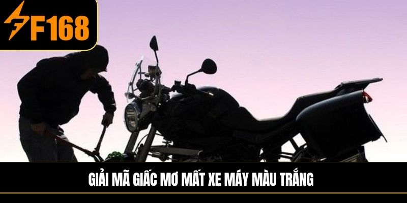 Giải mã giấc mơ mất xe máy màu trắng